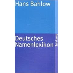Suhrkamp Taschenb�cher, Nr.65, Deutsches Namenlexikon: Familien- und Vornamen nach Ursprung und Sinn erkl�rt