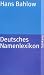 Deutsches Namenlexikon