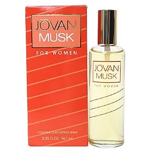 Jovan Musk by Coty for Women 3.2 oz Cologne Concentrate Spray