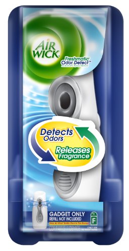 Air Wick Freshmatic Automatic Spray Air Freshener Dispenser with Odor Detect, White, 1 Count