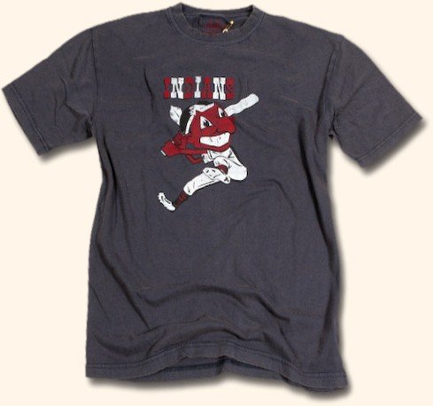 Cleveland Indians Retro Chief Wahoo T-Shirt By Red Jacket Size M