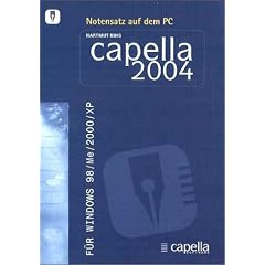 Capella professional. CD-ROM f�r Windows ab 98.