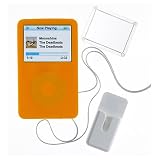 GEAR4 JumpSuit Plus Video 30 - Silicon Case with Screen Protector, Lanyard + Belt Clip - Orange