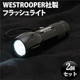 WESTROOPER社製フラッシュライト WTP40-1001 【2個セット】