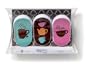 Mayfair Lane Happeez Clipper, Coffee and Tea, Assorted Pack of 3 (CT3018)