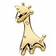 Gert The Giraffe Waggles Pendant with Chain