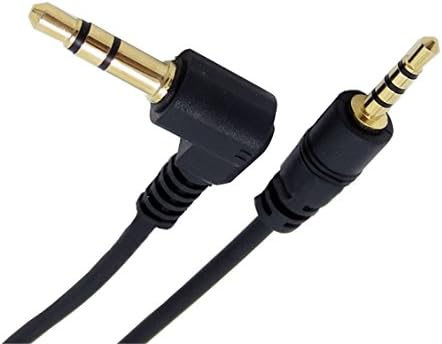 Ledhill Bose® Quiet Comfort 3 Headphone 2.5-mm 4-poles to 3.5-mm Replacement Stereo Audio Cable