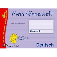 Mein K�nnerheft - Deutsch Klasse 4