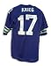 Dave Krieg Autographed/Hand Signed Seattle Seahawks Blue Throwback Jersey