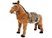 Happy People 58420 - Pferd mit Sound und Sattel 50 cm
