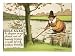 Rule XXXII: A Player May Stand out of Bounds to Play a Ball Lying Within Bounds, from Rules of Golf Art Giclee Poster Print by Charles Crombie, 24x18