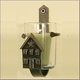 IMAGE OF Saltbox House Ornamental Votive Sconce in Aged Copper