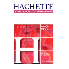 Le correcteur d'orthographe Hachette
