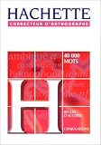 Le correcteur d'orthographe Hachette