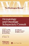 The Washington Manual Hematology and Oncology Subspecialty Consult PDA/Win CE Software (EMAIL DOWNLOAD ONLY)