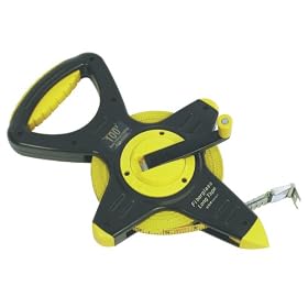Click here to buy CST Berger 74-Y1001 100ft Fiberglass Zip-Line, Pro-Series Open Reel Tape in FEET 10THS by CST/Berger.