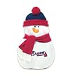 Atlanta Braves 22" Plush Snowman Pillow - MLB Baseball