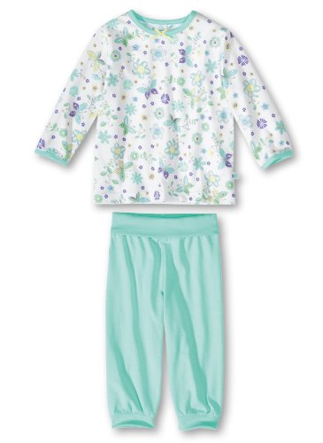 Sanetta Baby - M&auml;dchen Schlafanzug (Zweiteiler) 220789, Gr. 80, Blau (5660) Preisvergleich