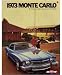 1973 CHEVROLET MONTE CARLO Sales Brochure Book