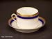 RICHARD GINORI REGAL BLUE CUPS &amp; SAUCERS
