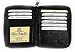Mens Leather Zippered Wallet style - 702