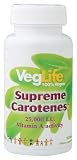 Solaray - Supreme Carotenes, 25000IU, 50 tablites