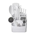 Sunbeam 25-pc. Kitchen Kaddy Tool Set - White