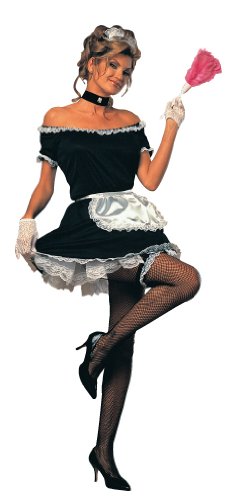 Rubie's Co French Maid Complete Adult Value Costume