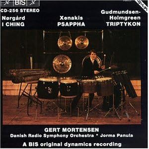 Per Norgard: I Ching Iannis Xenakis: Psappha, for Percussion Solo Pelle... by Per Norgard, Iannis Xenakis, Pelle Gudmundsen-Holmgreen, Jorma Panula, and Gert Mortensen (Audio CD - 1994) - Import