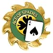 Ace of Spades Spinner Card Cover - Casino Supplies > Card Covers > Spinners