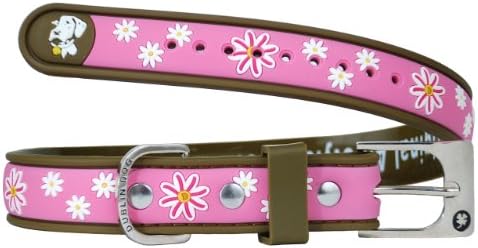 All Style 9-Inch by 14-Inch No Stink Dog Collar, Small, Cotton Candy