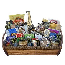 The Connoisseur Gourmet Corporate Gift Basket by Warm Sentiments
