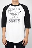 SO Hood Mens Raglan in White/Black by Famous Stars and Straps