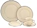 Lenox Solitaire Platinum-Banded Fine China 5-Piece Place Setting, Service for 1