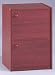 2 Shelf Cabinet with doors in Cherry color