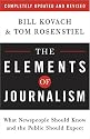 The Elements of Journalism: What Newspeople Should Know and the Public Should Expect