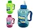 Bulk Buys HB412-24 Water Bottle With Flip Straw