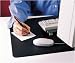 Desktex Desk Mat Rhinolin LT with Self-Healing Surface Antibacterial W610xD480mm Black Ref 5148611LTBLK