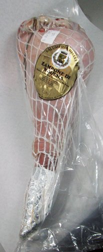 Salumeria Biellese Zampone di Modena Boneless Stuffed Front Leg Of Pork 7 pound (MUST SHIP EXPEDITED)