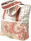 Hoohobbers Designer Tote Diaper Bag Paisley