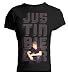Justin Bieber Glow Junior Girls T-Shirt