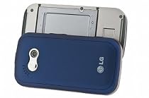 LG KS365 Handy (6 cm (2,4 Zoll) Display, Touchscreen, 2 Megapixel Kamera) silber