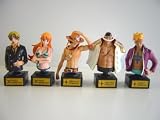 ワンピース ONEPIECE STATUE3 全5種 胸像フィギュア サンジ全5種 1 エドワード・ニューゲート 2 マルコ 3