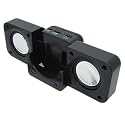 Microsoft Zune HD Fold up Amplified Portable Speakers Black