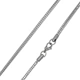 Stainless Steel Square Franco Chain Necklace 3.0MM (18