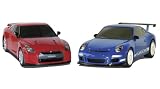 Scalextric C3129 Nissan GTR Porsche 997 Twin Pack