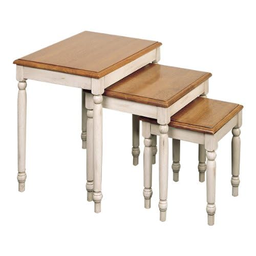 Review Country Cottage 3 Piece Nesting Tables gaiurenrodmac
