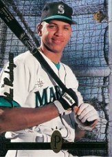 1994 Upper Deck SP # 15 Alex Rodriguez FOIL RC - New York Yankees - Rookie Baseball Card - In Protective Display Case - Extremely Rare Card