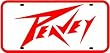 PEAVEY LICENSE PLATE sign * music instrument