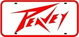 PEAVEY LICENSE PLATE sign * music instrument
